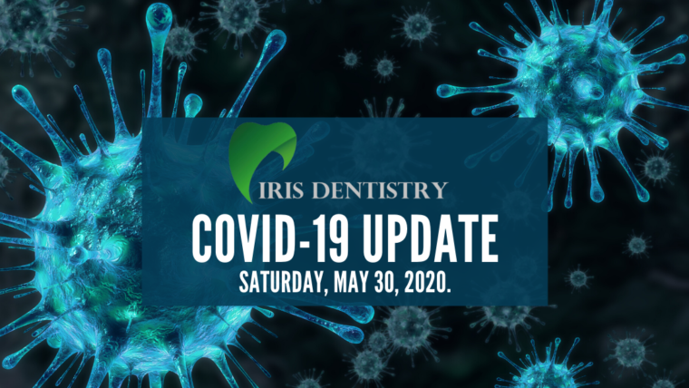 Update on COVID-19 (30/05/2020)